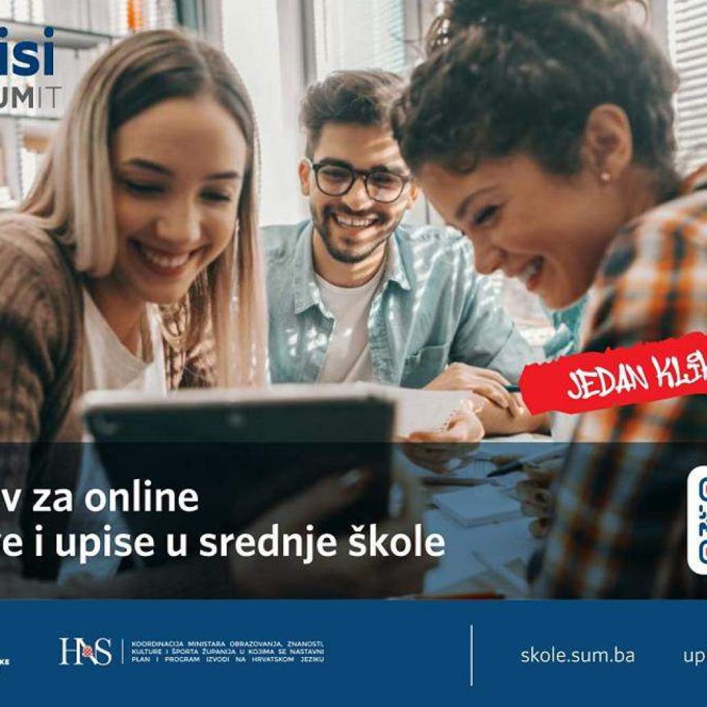Upis preko online usluge – eUpisi SUM.ba
